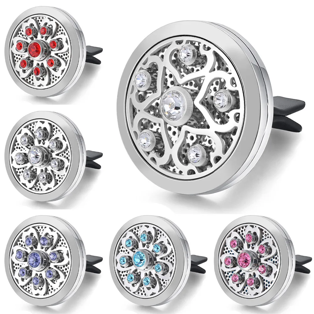 38mm Essential Oil Car Diffuser Locket Vent Clip 316L Stainless Steel Pendant Magnetic Random Send Oil Pads as Gift
38mm Essential Oil Car Diffuser Locket Vent Clip 316L Stainless Steel Pendant Magnetic Random Send Oil Pads as Gift