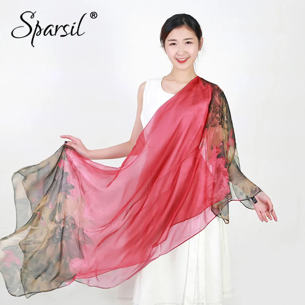 Sparsil Summer Women Chiffon Sun Protection Shawl Breathable Floral Print Scarf Elegant Fashion Big Size 40 Color
Sparsil Summer Women Chiffon Sun Protection Shawl Breathable Floral Print Scarf Elegant Fashion Big Size 40 Color