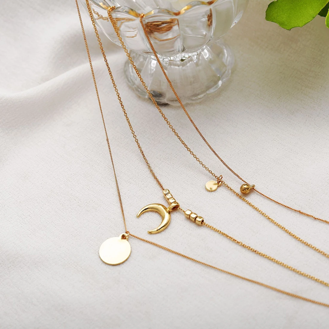 Gold Color For Women Long Tassel Moon Necklaces & Pendants Multi Layer Sequins Choker Necklace
Gold Color For Women Long Tassel Moon Necklaces & Pendants Multi Layer Sequins Choker Necklace