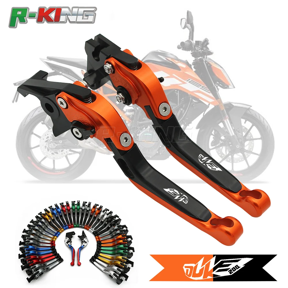 Motorcycle Folding Extendable CNC Moto Adjustable Clutch Brake Levers for KTM 200 Duke Duke200 2014 2015 
Motorcycle Folding Extendable CNC Moto Adjustable Clutch Brake Levers for KTM 200 Duke Duke200 2014 2015