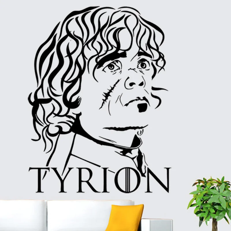 Wall-StickersStickers Game Of Thrones Bedroom AccessoriesTyrion Lannister Portrait Sculpture Wall Paste Vinyl
Wall-StickersStickers Game Of Thrones Bedroom AccessoriesTyrion Lannister Portrait Sculpture Wall Paste Vinyl