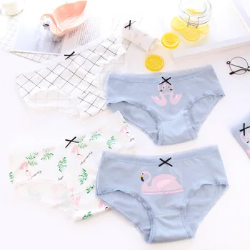 1PC Women Panties Cotton Flamingo Print Female Underwear Gril Briefs Sexy Lingerie Ladies Underpants Woman Panty
1PC Women Panties Cotton Flamingo Print Female Underwear Gril Briefs Sexy Lingerie Ladies Underpants Woman Panty