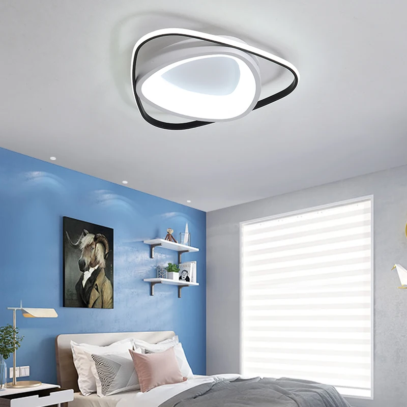 Surface Mounted Modern Led Ceiling Chandelier For Living Room Bedroom Study Room White+Black Color Ceiling Chandelier Fixtures
Surface Mounted Modern Led Ceiling Chandelier For Living Room Bedroom Study Room White+Black Color Ceiling Chandelier Fixtures