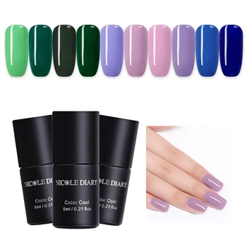 NICOLE DIARY 6ml One-step Nail Gel Polish UV LED Soak Off Nail Art Gel varnish Colorful Decoration UV Lamp Design Gel
NICOLE DIARY 6ml One-step Nail Gel Polish UV LED Soak Off Nail Art Gel varnish Colorful Decoration UV Lamp Design Gel