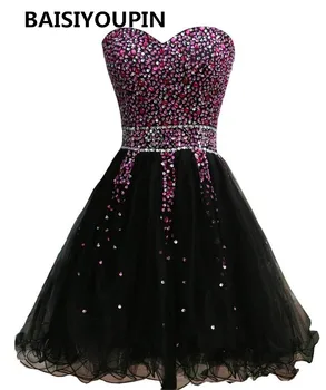 Homecoming Dresses Black Cheap Short Graduation Dress 2020 Vestidos Formatura Curto Junior Girls Dress
Homecoming Dresses Black Cheap Short Graduation Dress 2020 Vestidos Formatura Curto Junior Girls Dress