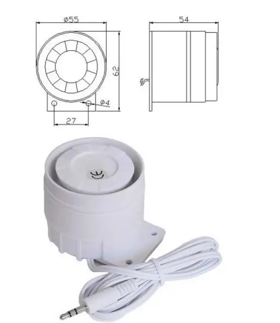 New Mini Wired Siren For My 99 Zones PSTN/GSM Wireless Home Alarm Security System 120 dB Alarm Accessories Siren
New Mini Wired Siren For My 99 Zones PSTN/GSM Wireless Home Alarm Security System 120 dB Alarm Accessories Siren