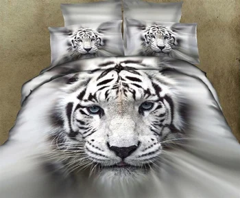 hot sale 3D white tiger animal twin king full double bedclothes pillowcase duvet cover set bedding set
hot sale 3D white tiger animal twin king full double bedclothes pillowcase duvet cover set bedding set