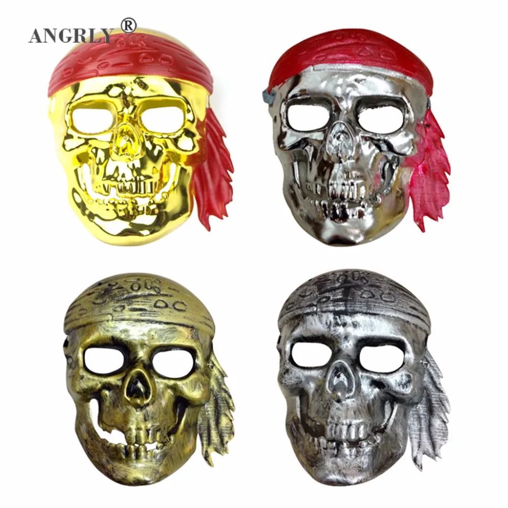 Halloween Pirates of Skull Terrorist Masks of Terror Masquerade Full Face Men's and Women's Masks Party Mask
Halloween Pirates of Skull Terrorist Masks of Terror Masquerade Full Face Men's and Women's Masks Party Mask
