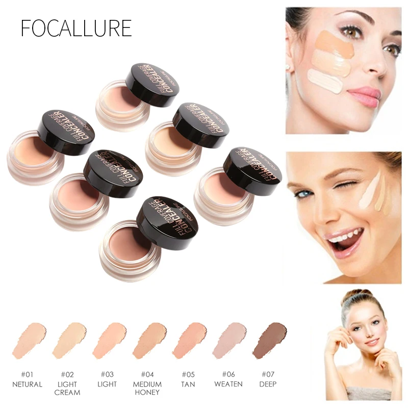 Full Cover 7 Colors Concealer Makeup Eye Dark Circles Cream Face Corrector Waterproof Make Up Base Cosmetic
Full Cover 7 Colors Concealer Makeup Eye Dark Circles Cream Face Corrector Waterproof Make Up Base Cosmetic