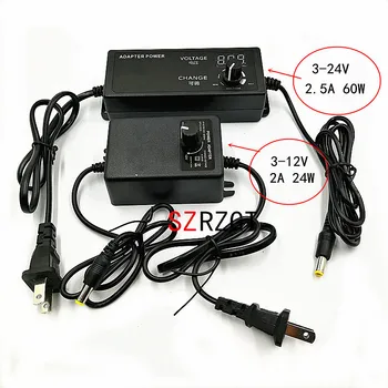 LED power supply switch power supply Dimming 3-12V/3-24V 2A /2.5A Power Adapter Light modulator Knob dc dimmer
LED power supply switch power supply Dimming 3-12V/3-24V 2A /2.5A Power Adapter Light modulator Knob dc dimmer