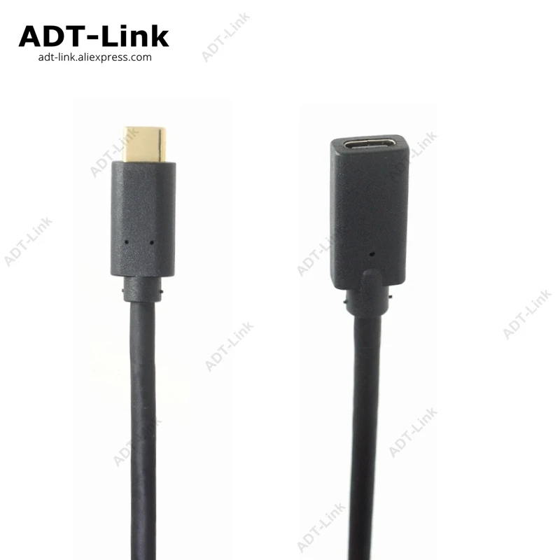 USB Type C to USB C Cable Male to Female Extension for Huawei Xiaomi PD2.0 60W 20V 3A Quick Charge for 3.1 USB C Device 10Gbps
USB Type C to USB C Cable Male to Female Extension for Huawei Xiaomi PD2.0 60W 20V 3A Quick Charge for 3.1 USB C Device 10Gbps