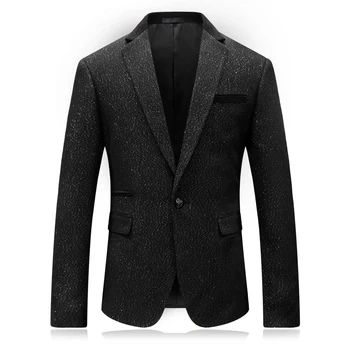2019 autumn Black men suit jacket Asia size S - 4XL mens suits blazers coats Slim design blazer men 
2019 autumn Black men suit jacket Asia size S - 4XL mens suits blazers coats Slim design blazer men