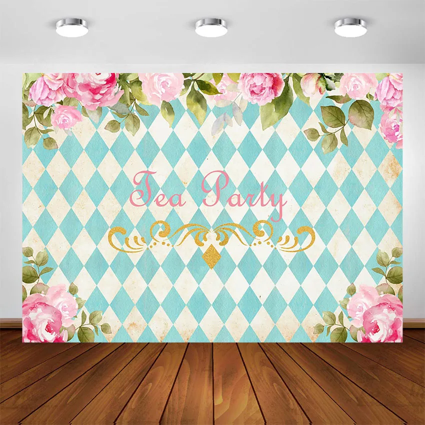 Tea Party Backdrop Floral Birthday Party Photography Background for Alice in Wonderland Party Banner Decoration Backdrops
Tea Party Backdrop Floral Birthday Party Photography Background for Alice in Wonderland Party Banner Decoration Backdrops