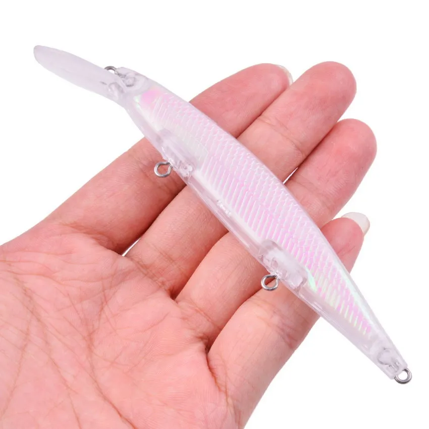 20pcs Blank Minnow Fishing Lures 12.5cm 10g Unpainted Lure Hard Bait Crankbait Wobbler Fishing Tackle Leurre For Pike Bass
20pcs Blank Minnow Fishing Lures 12.5cm 10g Unpainted Lure Hard Bait Crankbait Wobbler Fishing Tackle Leurre For Pike Bass