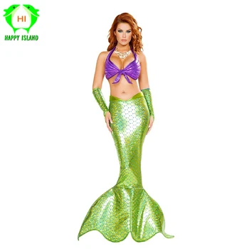 New Female Mermaid Sexy Dress Cosplay Halloween Costume Party Role Play Bikini Mermaid Clothing Mermaid Princess Suits for Women
New Female Mermaid Sexy Dress Cosplay Halloween Costume Party Role Play Bikini Mermaid Clothing Mermaid Princess Suits for Women