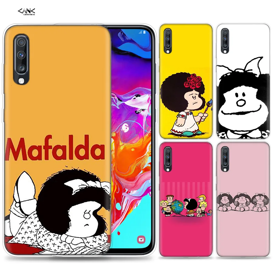 Bags Case for Samsung Galaxy Mobile Phone A50 A70 A30 A20 J4 J6 J8 A6 A8 M30 A7 Plus 2018 Note 8 9 Mafalda Coque J6Plus A6Plus
Bags Case for Samsung Galaxy Mobile Phone A50 A70 A30 A20 J4 J6 J8 A6 A8 M30 A7 Plus 2018 Note 8 9 Mafalda Coque J6Plus A6Plus