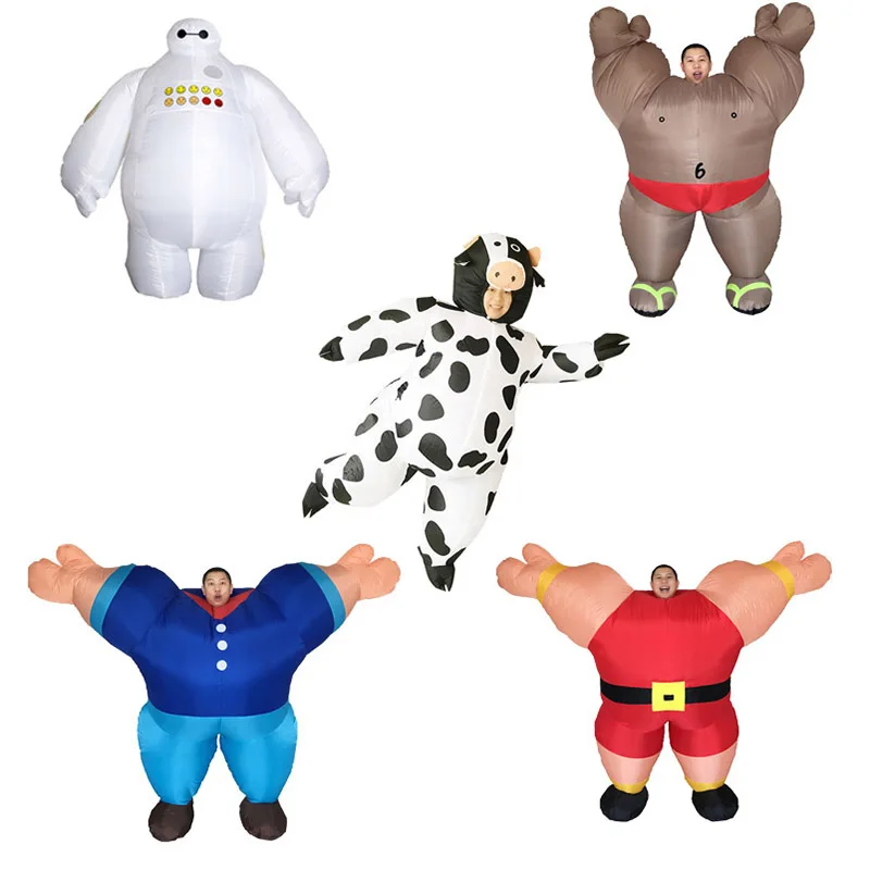 Sailor WeightLifting Fitness Muscle Cow Inflatable Costume Baymax Milk Cattle Clothing Hercules Halloween Costume for Men Adult
Sailor WeightLifting Fitness Muscle Cow Inflatable Costume Baymax Milk Cattle Clothing Hercules Halloween Costume for Men Adult