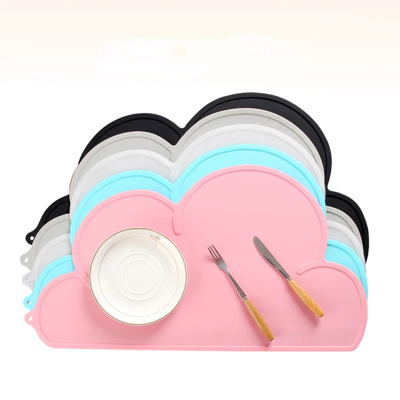 Cute Kids Cloud Shaped Plate Mat Table Mat Silicone Placemat FDA Bar Mat Baby BPA Free Waterproof Set Home Kitchen Pads
Cute Kids Cloud Shaped Plate Mat Table Mat Silicone Placemat FDA Bar Mat Baby BPA Free Waterproof Set Home Kitchen Pads