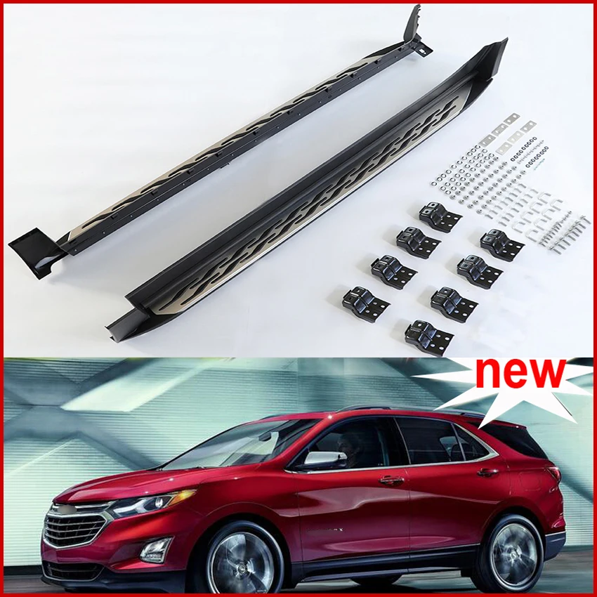 Для Chevrolet Equinox стопы padels Бег доска treadplate. наивысшего качества. хайтопы внедорожник