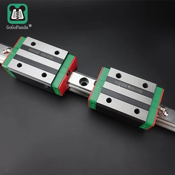 

Linear Guide HGH15 L=150 200 250 300 350 400 450 500 550 600 1000 mm linear rail way + HGH15B or HGW15A Long linear carriage