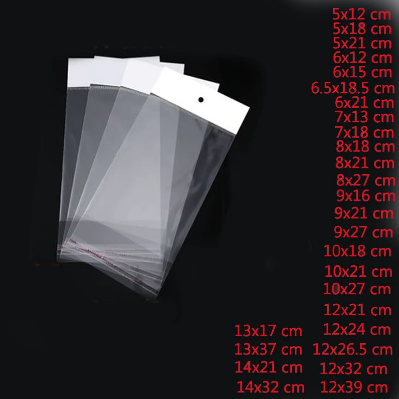 100 pcs New transparent gift bag self-styled small plastic bag festive packaging candy re-sealable bag packaging
100 pcs New transparent gift bag self-styled small plastic bag festive packaging candy re-sealable bag packaging