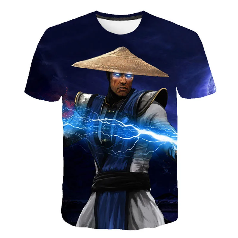 Summer Trend 3d Mortal Kombat 11 Short Sleeve Summer Shirt T-shirt with round collar Men Harajuku Street personality T-shirt
Summer Trend 3d Mortal Kombat 11 Short Sleeve Summer Shirt T-shirt with round collar Men Harajuku Street personality T-shirt