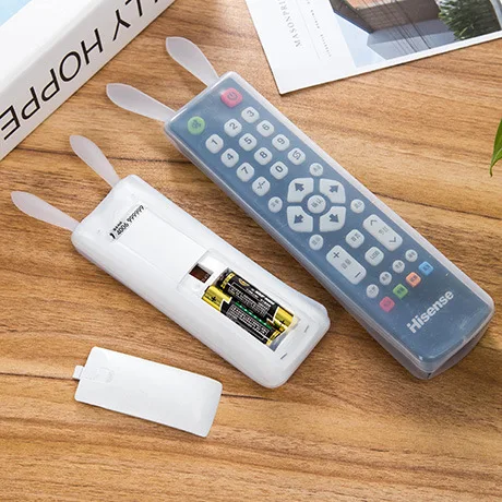 Rabbit air conditioning TV remote control cover dust-proof cover with night light transparent silicone remote control protection
Rabbit air conditioning TV remote control cover dust-proof cover with night light transparent silicone remote control protection