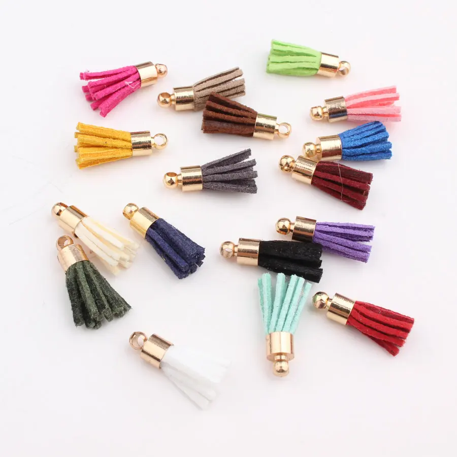 50pcs Mix colour 35mm Suede Tassel For Keychain Cellphone Straps Jewelry Charms Leather Tassels Diy Accessoire Punk style
50pcs Mix colour 35mm Suede Tassel For Keychain Cellphone Straps Jewelry Charms Leather Tassels Diy Accessoire Punk style