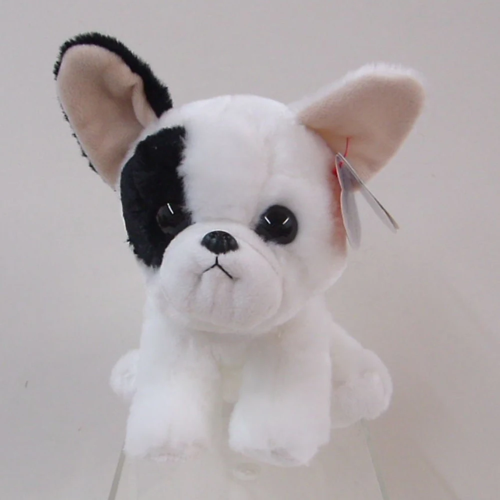 white french bulldog stuffed animal