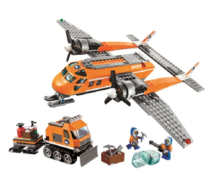 Bela 10441 Arctic Supply Plane Model building kits compatible with lego city 3D blocks Educational toys hobbies for children
Bela 10441 Arctic Supply Plane Model building kits compatible with lego city 3D blocks Educational toys hobbies for children