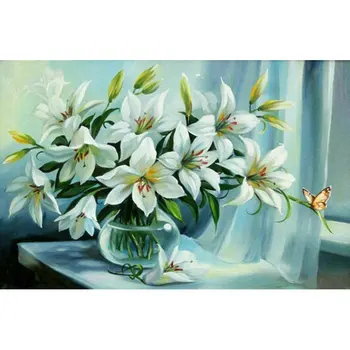 5d Diamond Embroidery pattern flowers DIY Diamond Paintings cross stitch lily Handmade Rhinestone pasted painting decor
5d Diamond Embroidery pattern flowers DIY Diamond Paintings cross stitch lily Handmade Rhinestone pasted painting decor