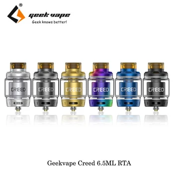 Electronic Cigarettes Original Geekvape Creed 6.5ML RTA Single/Dual Coil Bubble Glass Tube Vape Vaporizer
Electronic Cigarettes Original Geekvape Creed 6.5ML RTA Single/Dual Coil Bubble Glass Tube Vape Vaporizer