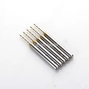 5x Titanium Nitride Coated Carbide PCB Dremel Jewelry CNC Drill Bits Router 0.9mm
5x Titanium Nitride Coated Carbide PCB Dremel Jewelry CNC Drill Bits Router 0.9mm