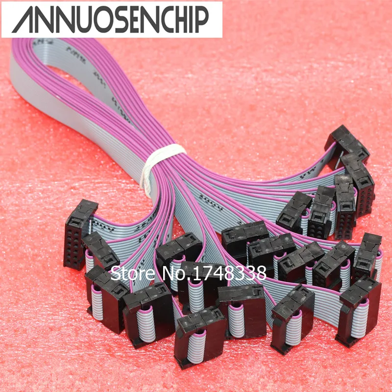 

2pcs 6P 8P 10P 14P 16P 18P 20P 26P 30P 40P 50P 60P 2.54mm Gray cable JTAG AVR 15cm 20cm 25cm 30cm 40cm 50cm 60cm 80cm 90cm 100cm