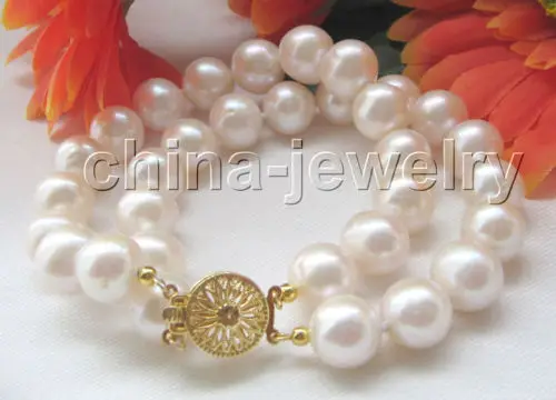 FREE SHIPPING HOT sell new Style >>>> Gorgeous 8" 2row 12mm white round freshwater pearl bracelet-GP clasp
FREE SHIPPING HOT sell new Style >>>> Gorgeous 8" 2row 12mm white round freshwater pearl bracelet-GP clasp