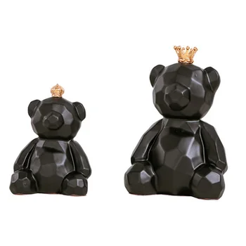 Decorations Decoration Figurine Bear Teddy Bedroom Bedroom Personalized Furnishings Ceramic Crafts Home Trinkets
Decorations Decoration Figurine Bear Teddy Bedroom Bedroom Personalized Furnishings Ceramic Crafts Home Trinkets