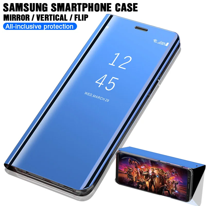 Anti Fall Smart Mirror Flip Case For Samsung Galaxy S8 S9 Plus A30 A70 A10 A20 A50 Cases Coque Cover For Samsung Note 9 8 Case
Anti Fall Smart Mirror Flip Case For Samsung Galaxy S8 S9 Plus A30 A70 A10 A20 A50 Cases Coque Cover For Samsung Note 9 8 Case