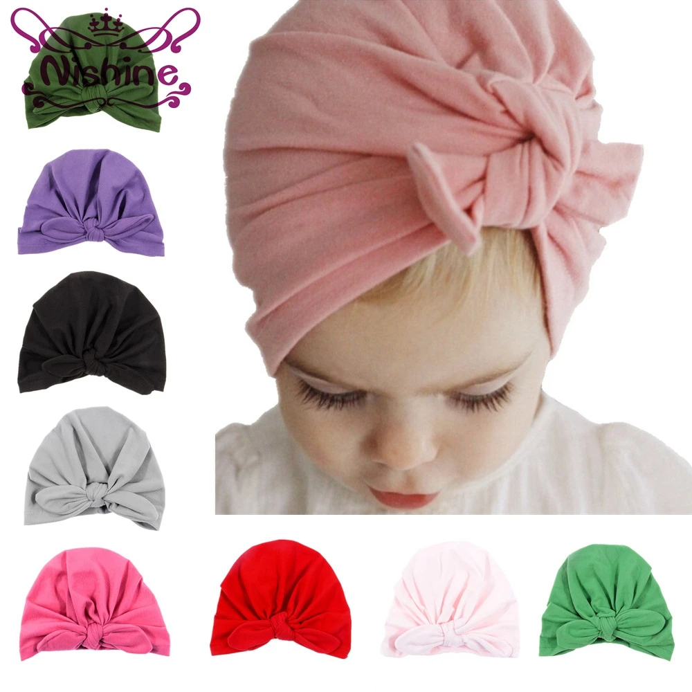 Nishine 10pcs/lot Newborn Children Hat Bohemian Knot Bow Girls Turban Headband Cotton Blend Elastic Hat Caps Hair Accessories
Nishine 10pcs/lot Newborn Children Hat Bohemian Knot Bow Girls Turban Headband Cotton Blend Elastic Hat Caps Hair Accessories