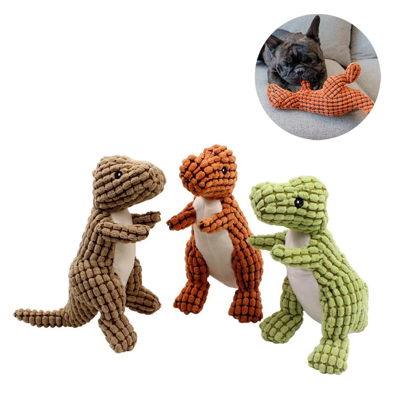 Soft Plush Squeaky Dog Toys Cartoon Cute Dinosaur Pets Cat Toy Outdoor Play Interactive Small Dog Chew Molar Toys
Soft Plush Squeaky Dog Toys Cartoon Cute Dinosaur Pets Cat Toy Outdoor Play Interactive Small Dog Chew Molar Toys