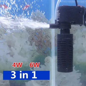 New Mini Aquarium Fish Tank Filter Pump for Aquarium Small Pump 3W for Sponge Filter + Water Flow + Air Increase Aquarium Filter
New Mini Aquarium Fish Tank Filter Pump for Aquarium Small Pump 3W for Sponge Filter + Water Flow + Air Increase Aquarium Filter
