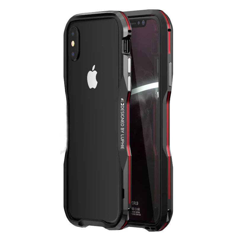Metal Bumper for iPhone X Case 10 Aluminum Frame Luxury Shell Shockproof Phone Cases for iPhone XS MAX XR Hard Case Accessories
Metal Bumper for iPhone X Case 10 Aluminum Frame Luxury Shell Shockproof Phone Cases for iPhone XS MAX XR Hard Case Accessories
