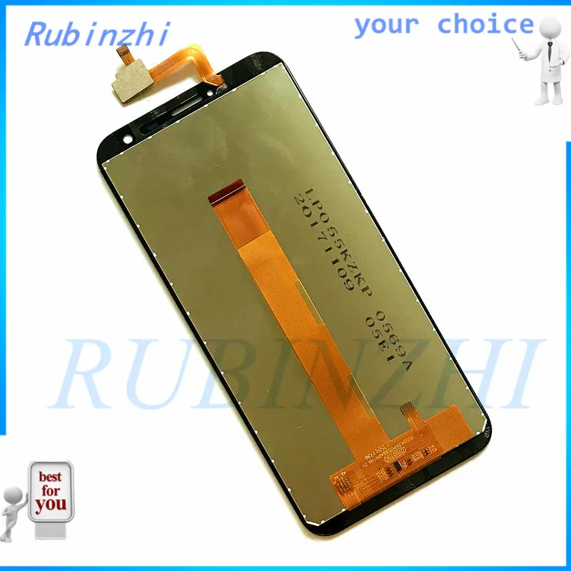 RUBINZHI Бесплатная лента Moible Телефон LCDs для Oukitel C8 ЖК экран с сенсорным экраном в