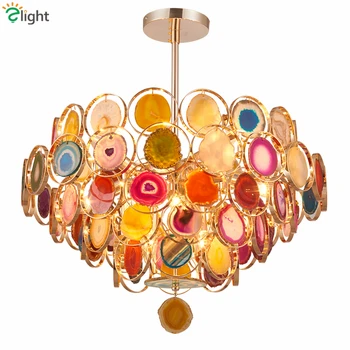 Art Deco Agate Led E14 Pendant Light Plate Metal Pipe Pendant Lamp Indoor Lighting Fixtures Lamparas Lustre Luminarie Led Lamp
Art Deco Agate Led E14 Pendant Light Plate Metal Pipe Pendant Lamp Indoor Lighting Fixtures Lamparas Lustre Luminarie Led Lamp