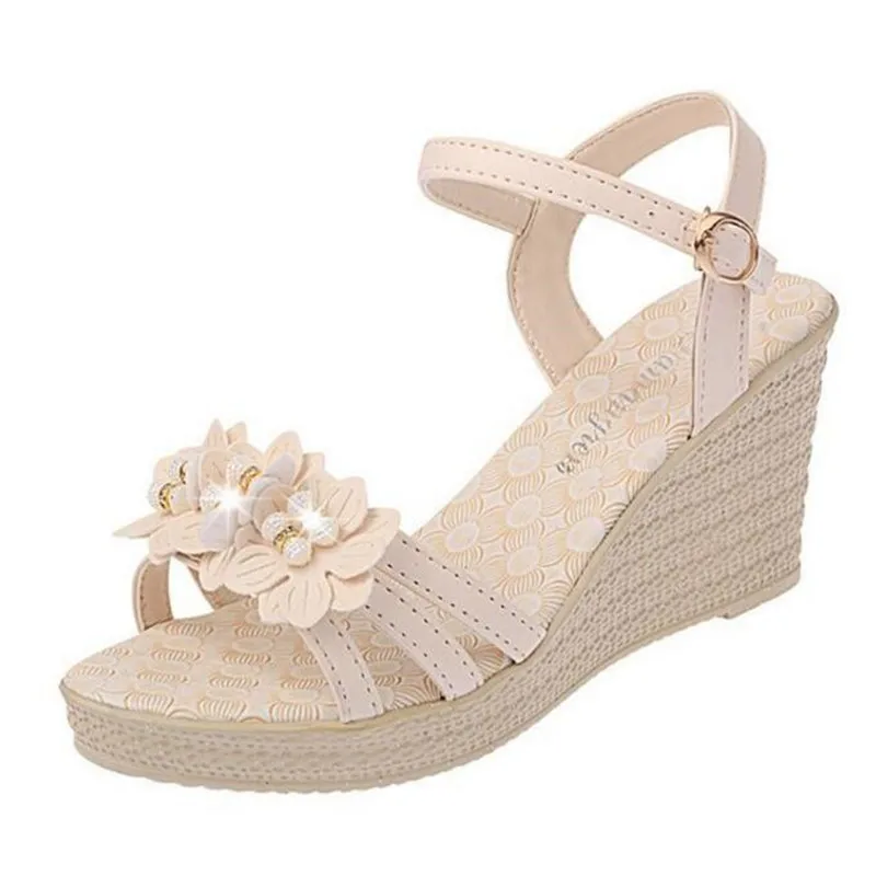 ELGEER Summer new wedge with fashion ladies sandals increased high-heeled high-heeled flat casual student sandals
ELGEER Summer new wedge with fashion ladies sandals increased high-heeled high-heeled flat casual student sandals