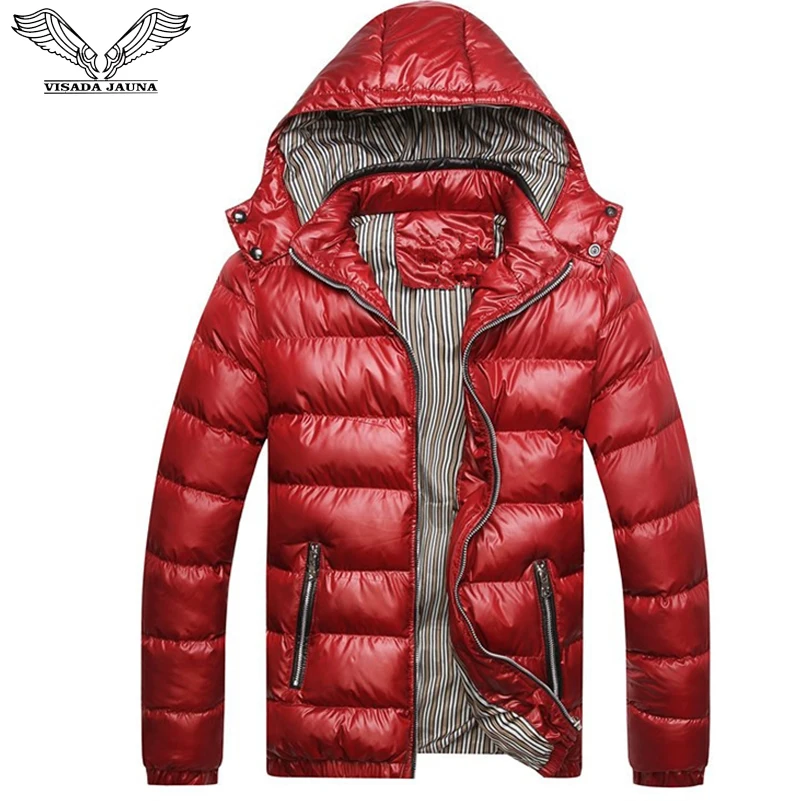VISADA JAUNA 2019 Men's Down Cotton Jacket Coat Hooded Slim Fit Fashion Casual Warm Autumn Winter Male Big Size 5XL N5108
VISADA JAUNA 2019 Men's Down Cotton Jacket Coat Hooded Slim Fit Fashion Casual Warm Autumn Winter Male Big Size 5XL N5108