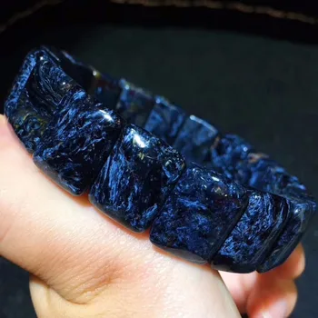 Genuine Natural Blue Pietersite Namibia 17mm Rectangle Beads Bracelet Reiki Bangle Crystal Bracelet Certificate AAAAA
Genuine Natural Blue Pietersite Namibia 17mm Rectangle Beads Bracelet Reiki Bangle Crystal Bracelet Certificate AAAAA