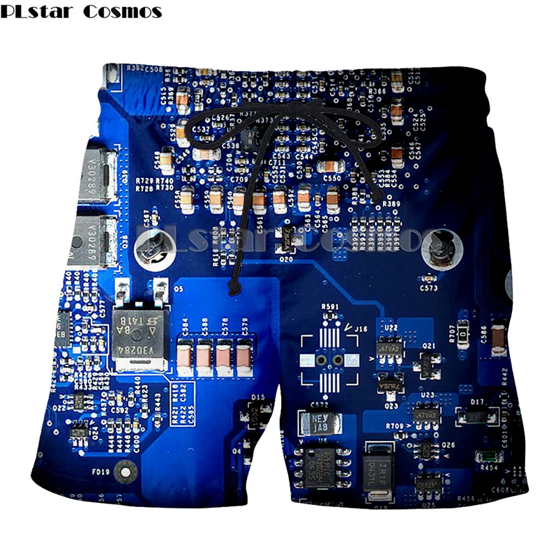 Mens 3d machine print Casual Shorts Summer shorts Harajuku Punk Style Electronic chip Hip Hop elastic Quick Dry board shorts 03
Mens 3d machine print Casual Shorts Summer shorts Harajuku Punk Style Electronic chip Hip Hop elastic Quick Dry board shorts 03