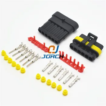 6 pins waterproof wire connector sealed amp auto cable connectors set 282090-1 282108-1 free shipping
6 pins waterproof wire connector sealed amp auto cable connectors set 282090-1 282108-1 free shipping
