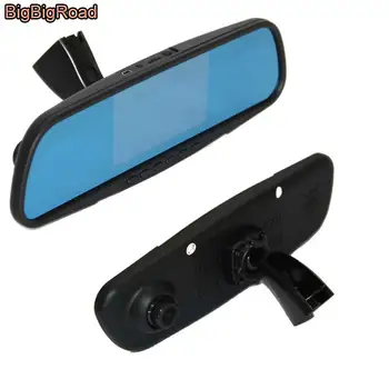 BigBigRoad For honda fit 2014 Car Blue Screen front mirror DVR + rear view camera driving video recorder parking monitor
BigBigRoad For honda fit 2014 Car Blue Screen front mirror DVR + rear view camera driving video recorder parking monitor
