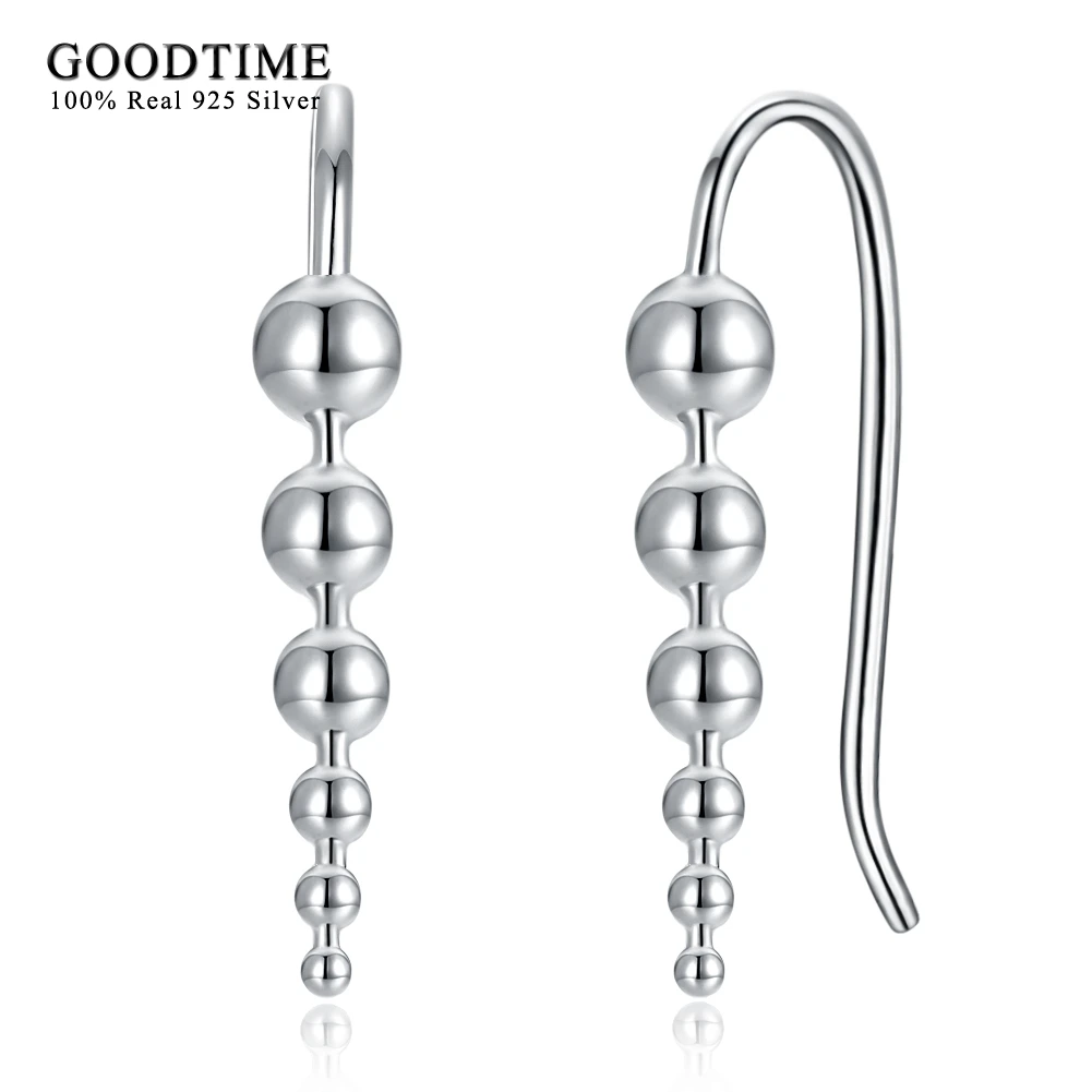 Sterling Silver Jewelry Noble New Round beads Long Dangle Earrings Silver 925 Earrings Women Drop Earrings Party Jewelry Gifts
Sterling Silver Jewelry Noble New Round beads Long Dangle Earrings Silver 925 Earrings Women Drop Earrings Party Jewelry Gifts
